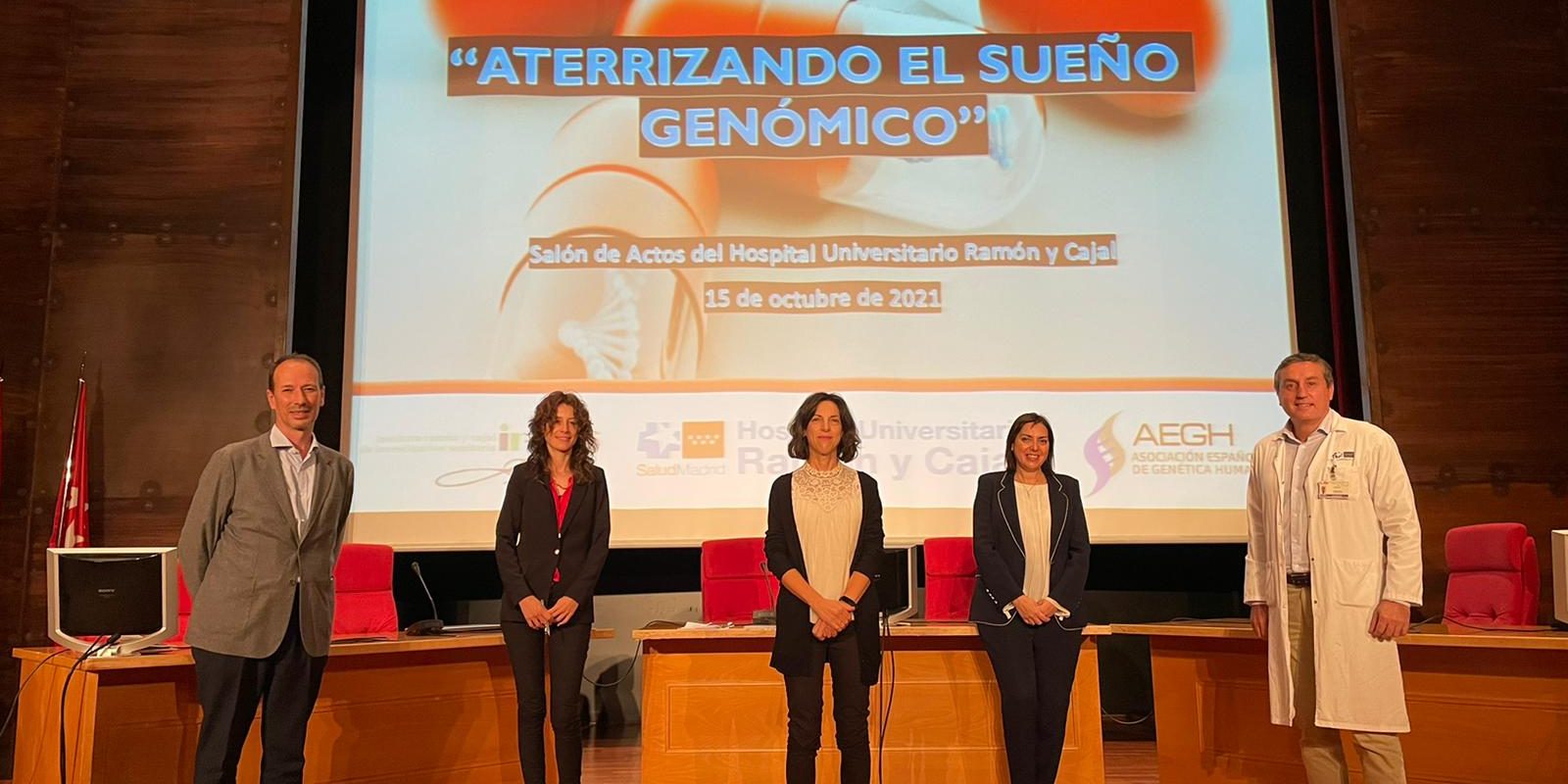 Jornadas ‘Aterrizando el sueño genómico’ Jornadas 'Aterrizando el sueño genómico'